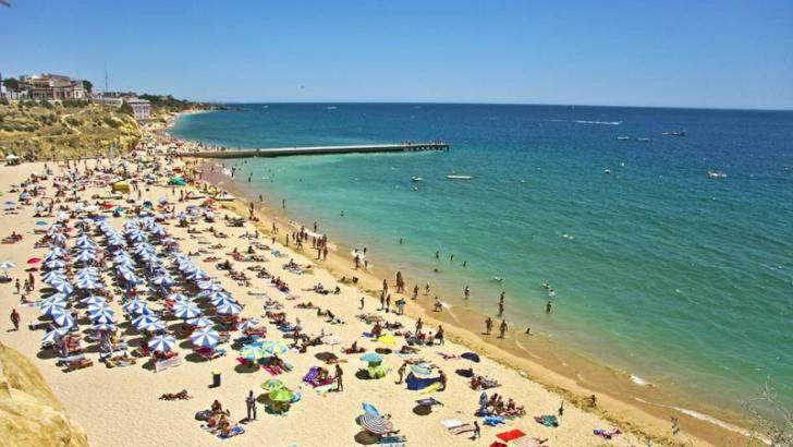 Rosamar Lägenhet Albufeira Exteriör bild